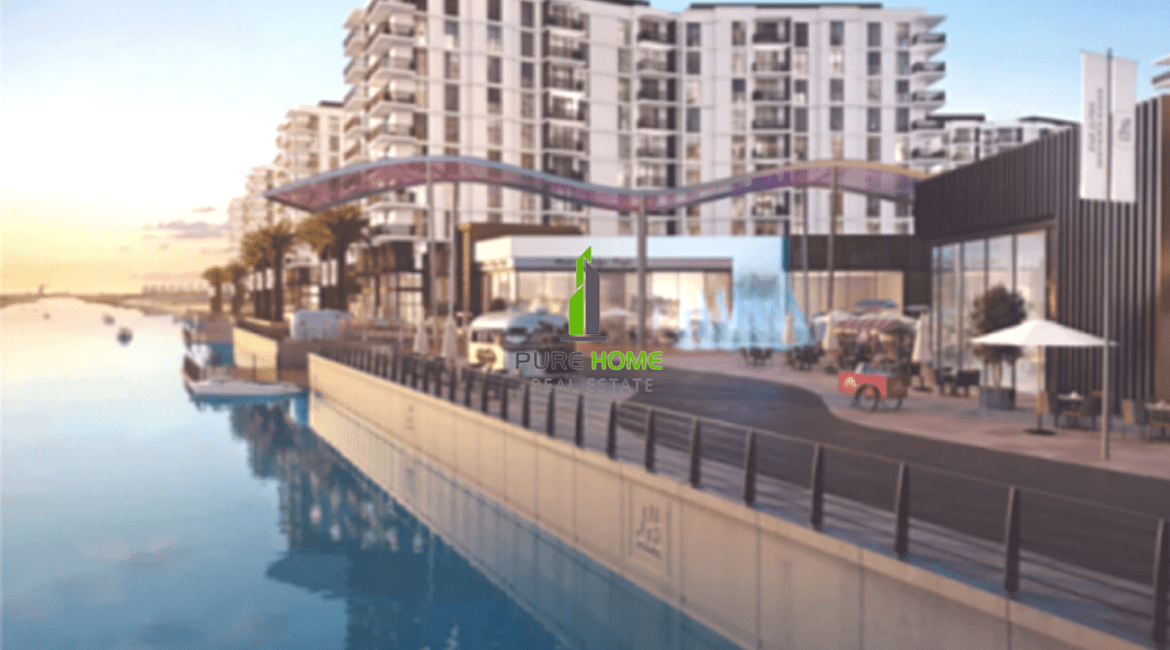 Partial Canal View | Balcony | Spacious 1BR Apt